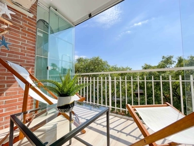 Terrace in natural light